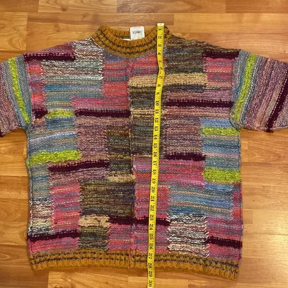 Free People Dreamstate Pullover Rainbow Dream Combo XS NWT - Picture 4 of 4